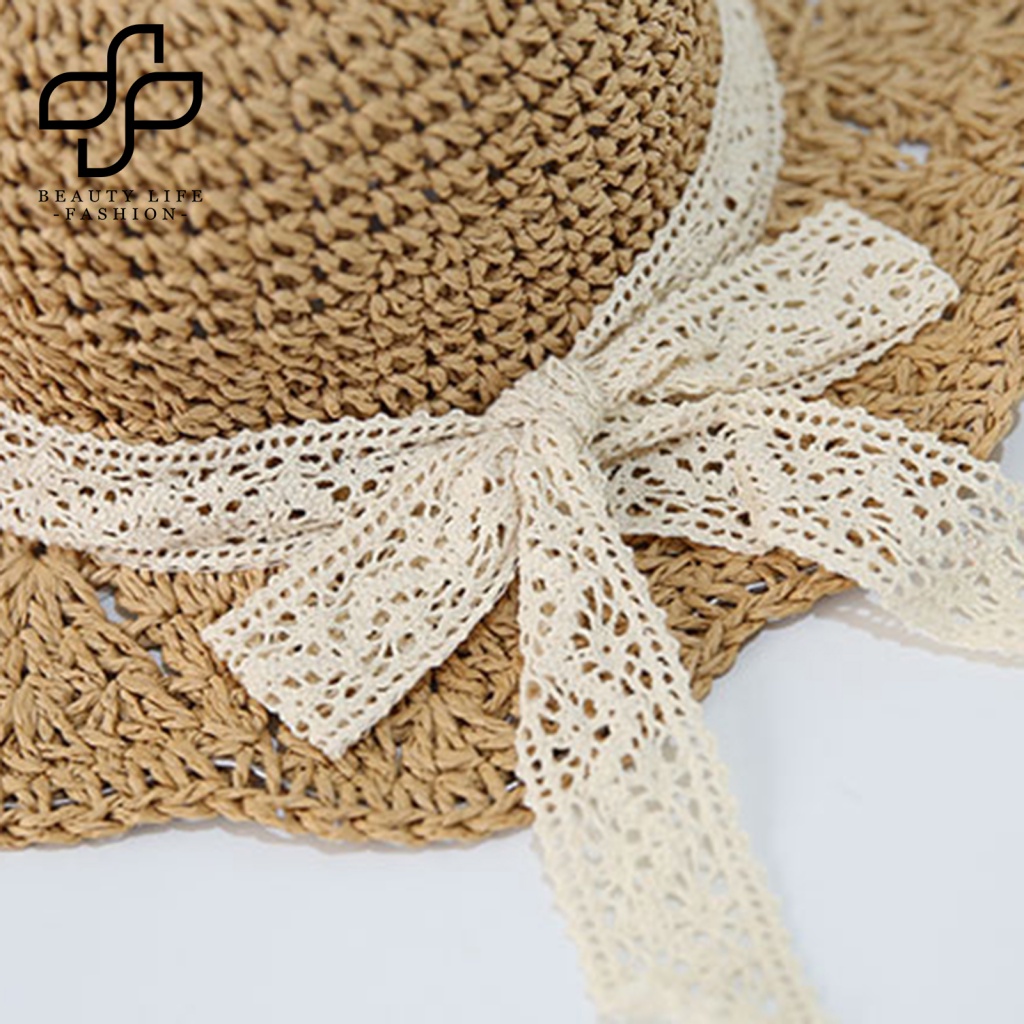 Mũ Vành Tròn Rỗng Điều Chỉnh Được Thời Trang Xinh Xắn Cho Bé Gái