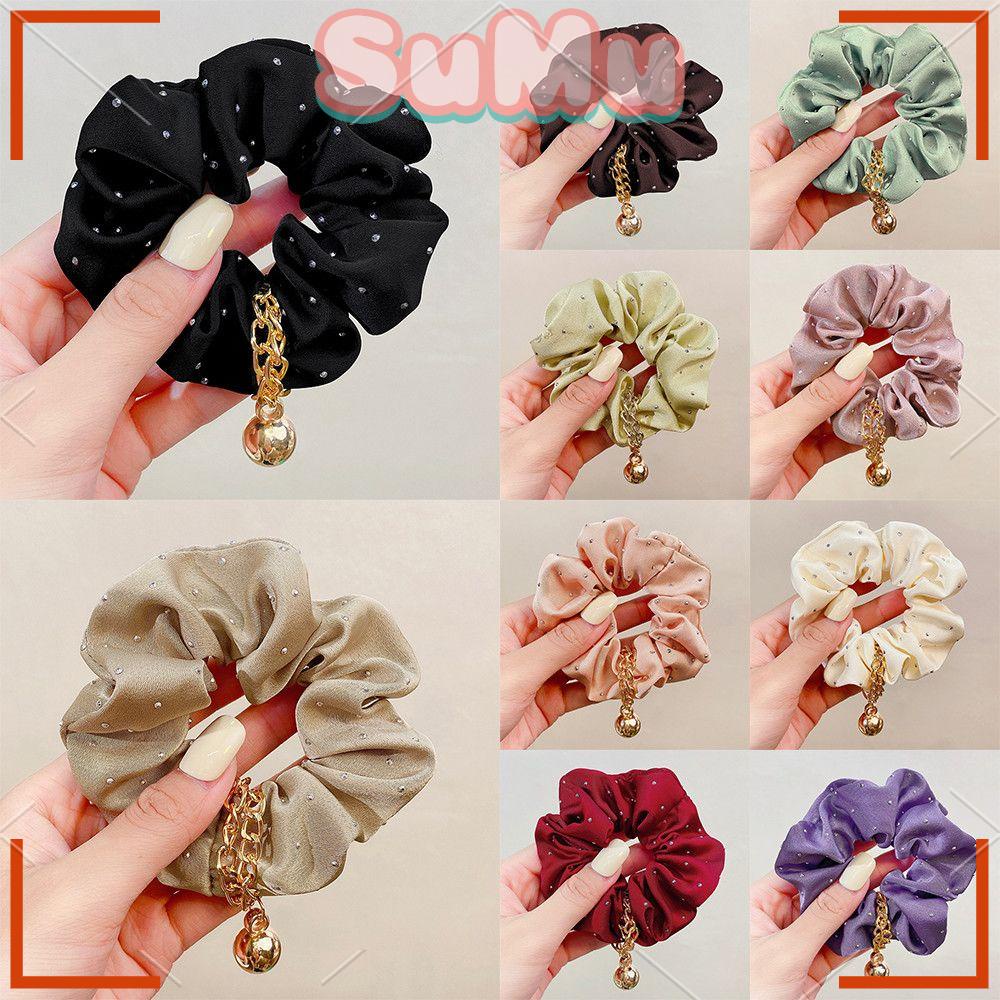 Dây Buộc Tóc Đuôi Ngựa Cỡ Lớn Phong Cách Hàn Quốc Thanh Lịch