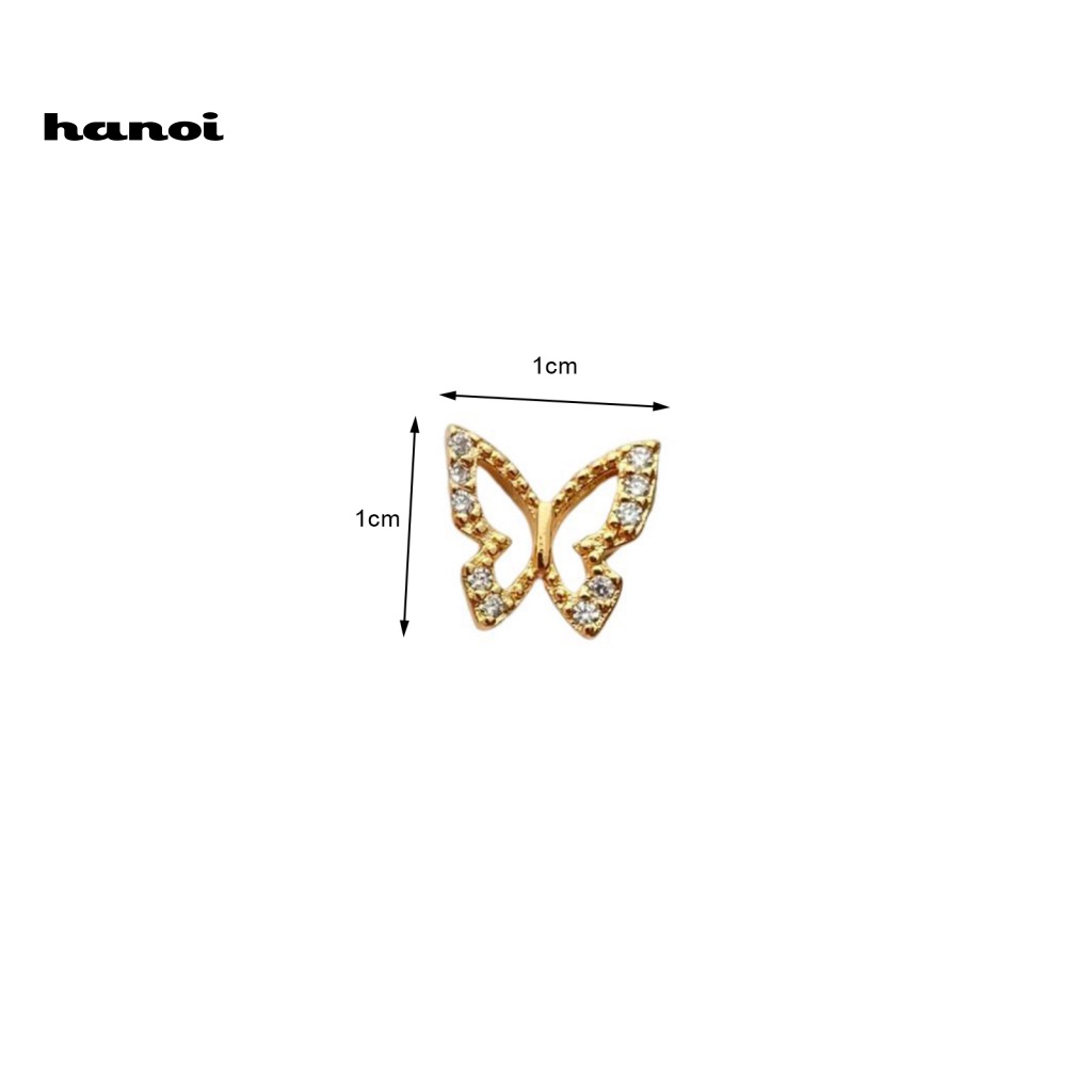 Set 10 Phụ Kiện Đính Trang Trí Móng Tay Nghệ Thuật