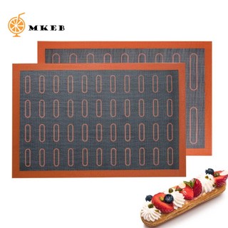 Tấm nướng bánh bằng silicone chống dính chịu nhiệt tiện dụng