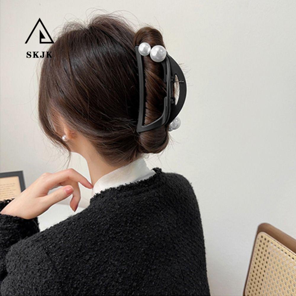 Kẹp Tóc Hình Cá Mập Bằng Acrylic Phong Cách Hàn Quốc Cho Nữ