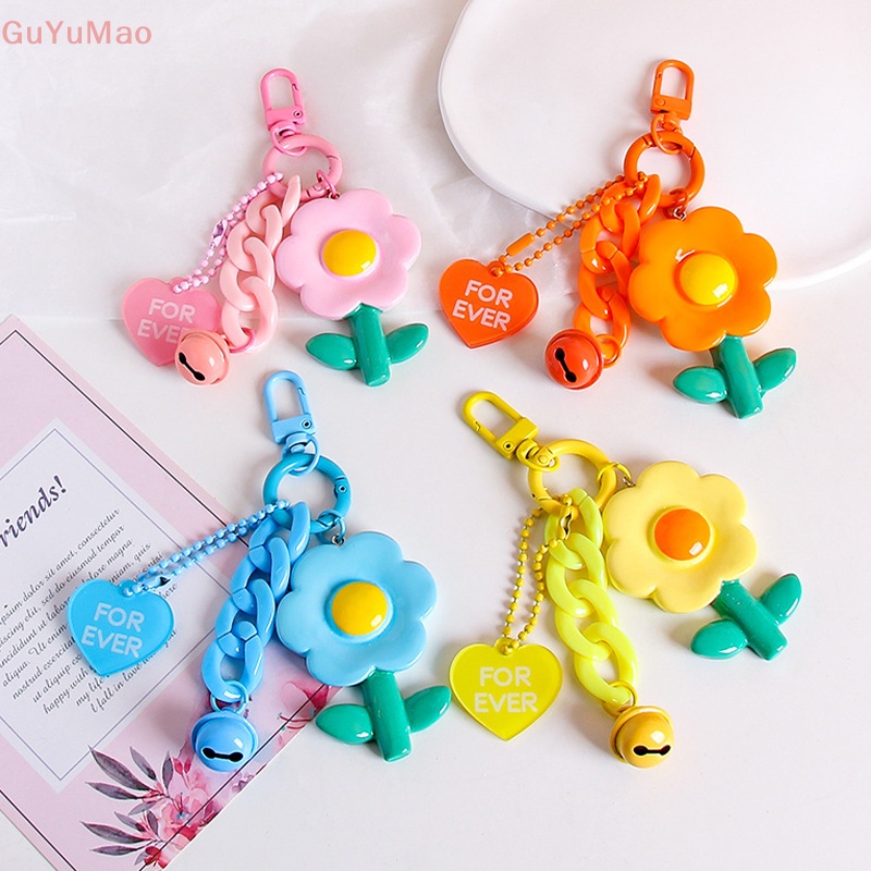 Móc Chìa Khóa / Túi Xách / Móc Khóa Hình Hoa Dễ Thương Xinh Xắn Cho Bạn Gái