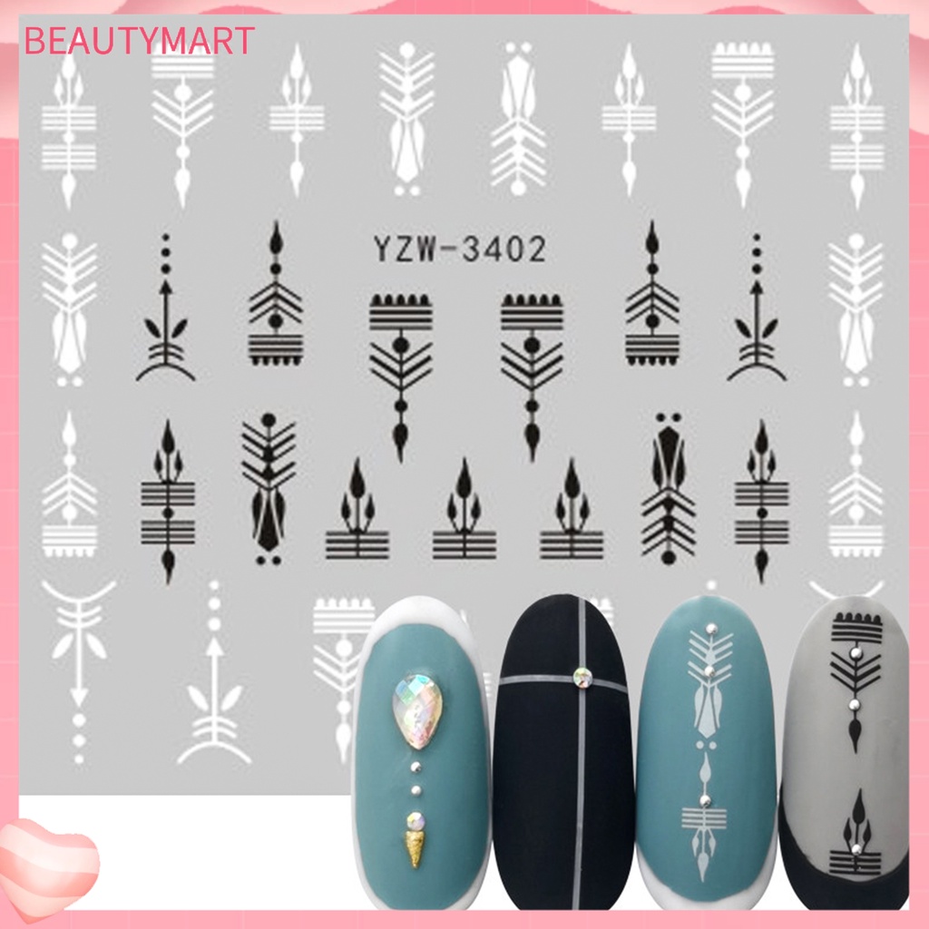 Miếng Dán Trang Trí Móng Tay Nghệ Thuật Nhiều Màu Sắc