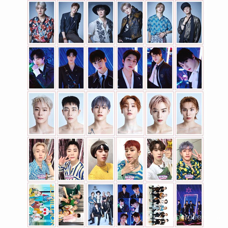 Set 55 Tấm Ảnh lomo card Mun woo Nhóm Nhạc blackpink