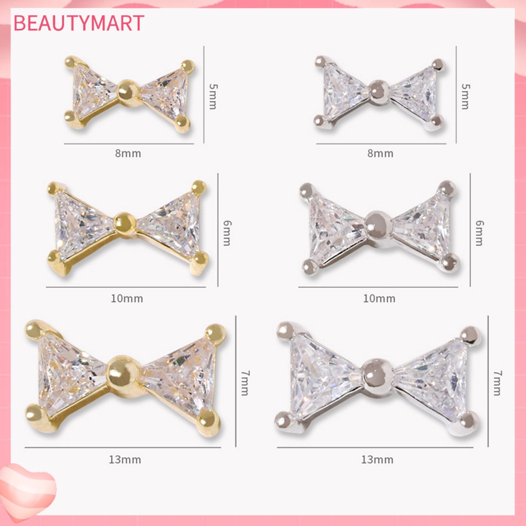 Đá Zirconia 3D Trang Trí Móng Tay Nghệ Thuật Chống Ăn Mòn Dành Cho Nữ