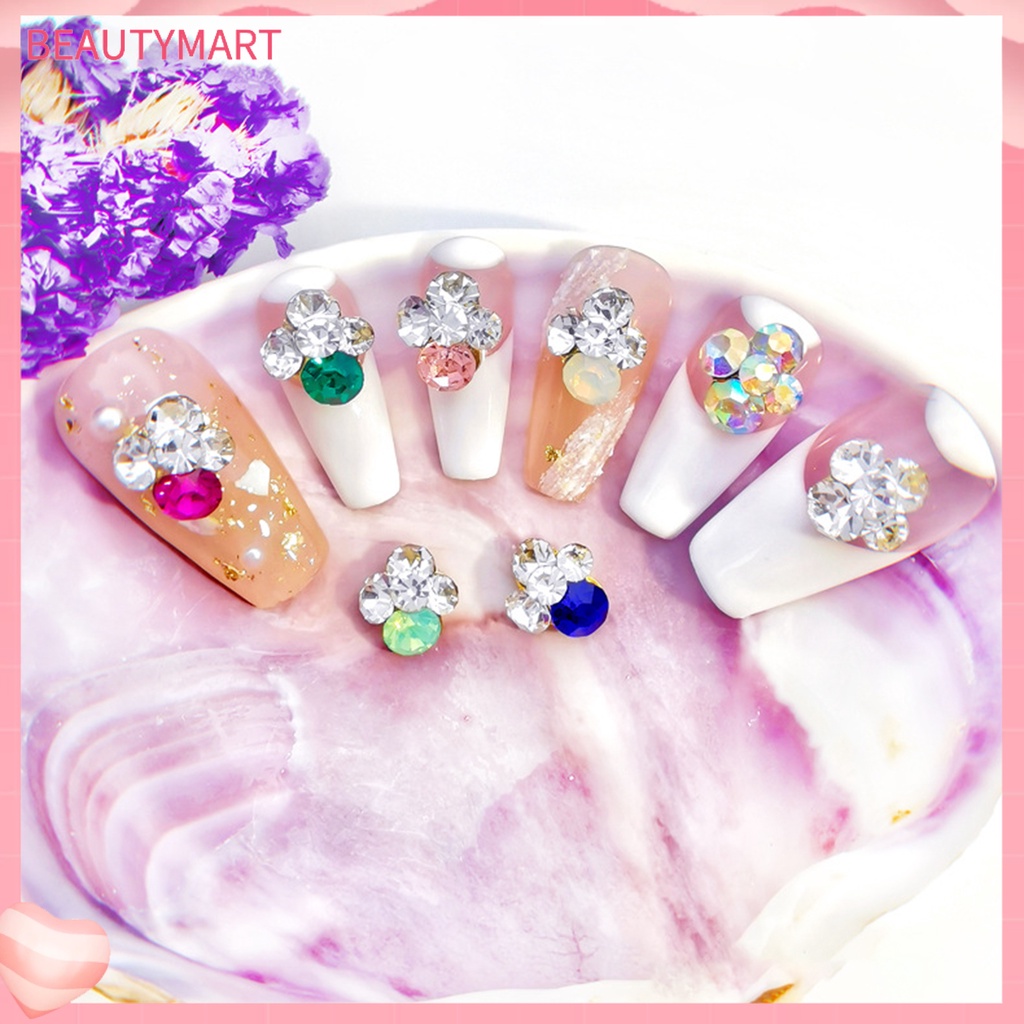 Set 10 Cọc Đính Đá Trang Trí Móng Tay DIY