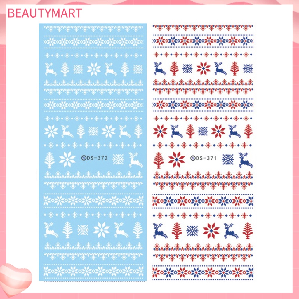 1 Tờ Sticker DS371 DS372 Chống Thấm Nước Thân Thiện Với Môi Trường Dùng Trang Trí Móng Nghệ Thuật