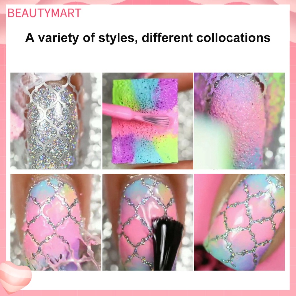 1 Bộ Miếng Dán Móng Tay Chuyển Họa Tiết Hoa Phong Cách Thú Cưng Đẹp Mắt Dành Cho Bạn Nữ DIY