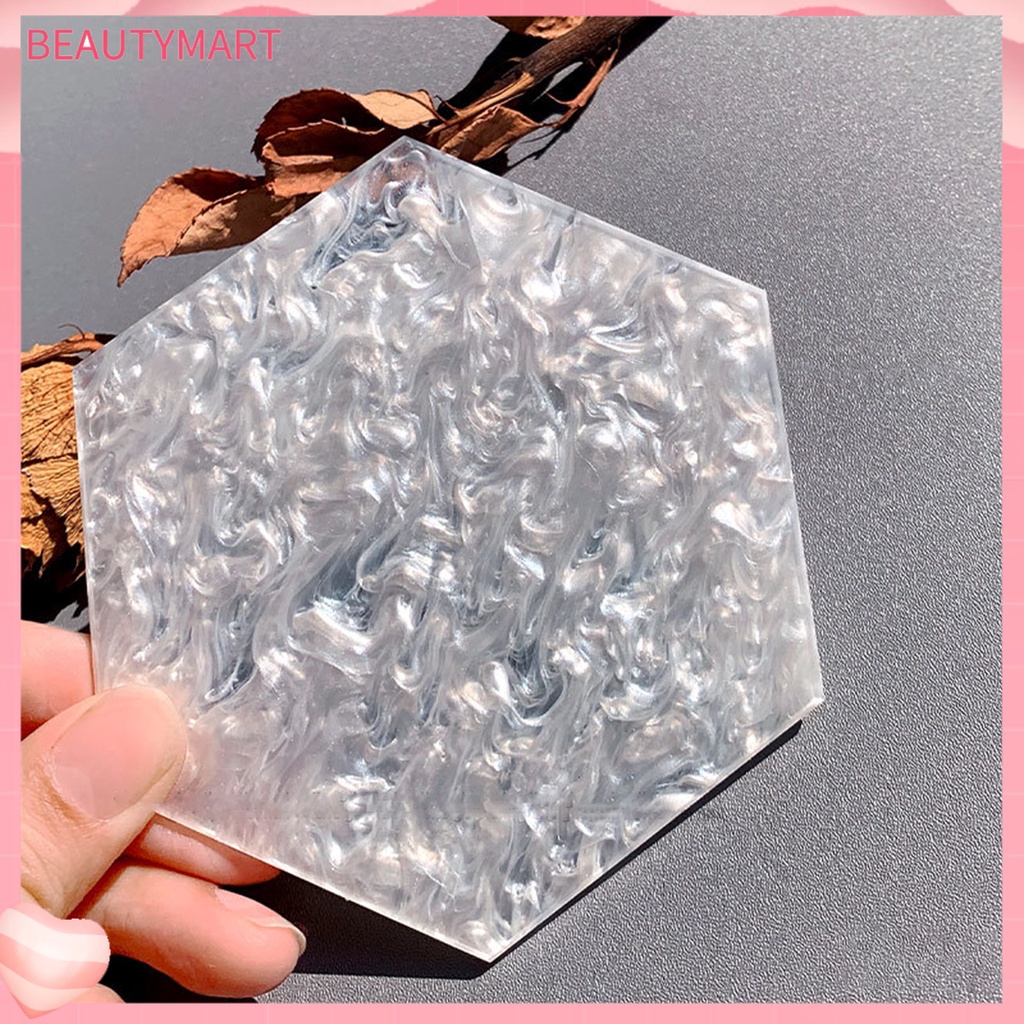 Bảng Màu Trưng Bày Móng Tay Giả Họa Tiết Vỏ Sò Tự Nhiên Không Phai Màu