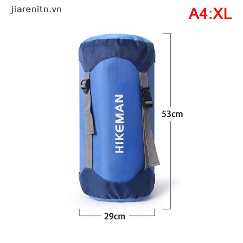 Jiarenitn Túi Ngủ Nén Siêu Nhẹ Chống Thấm Nước Dùng Ngoài Trời vn