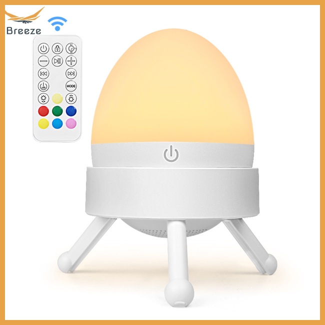 Đèn Ngủ Usb Thông Minh Tích Hợp Điều Khiển Từ Xa 17 Âm Thanh Tự Nhiên Có Hẹn Giờ