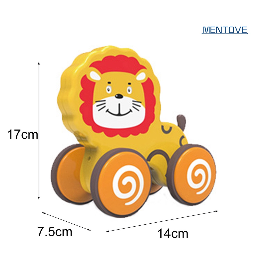 Đồ Chơi Xe Kéo Dây Thừng In Hoạt Hình Dễ Thương Cho Bé