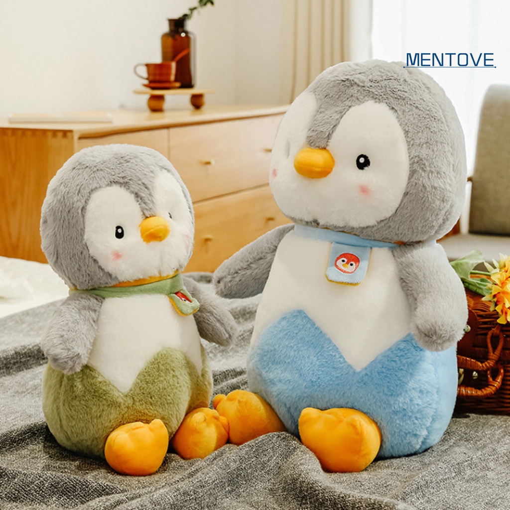 Chim Cánh Cụt Nhồi Bông Mềm Mại Trang Trí Phòng Ngủ