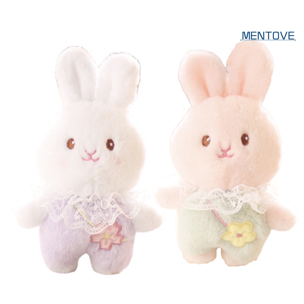 Móc Khóa Thỏ Nhồi Bông 12cm Dễ Thương