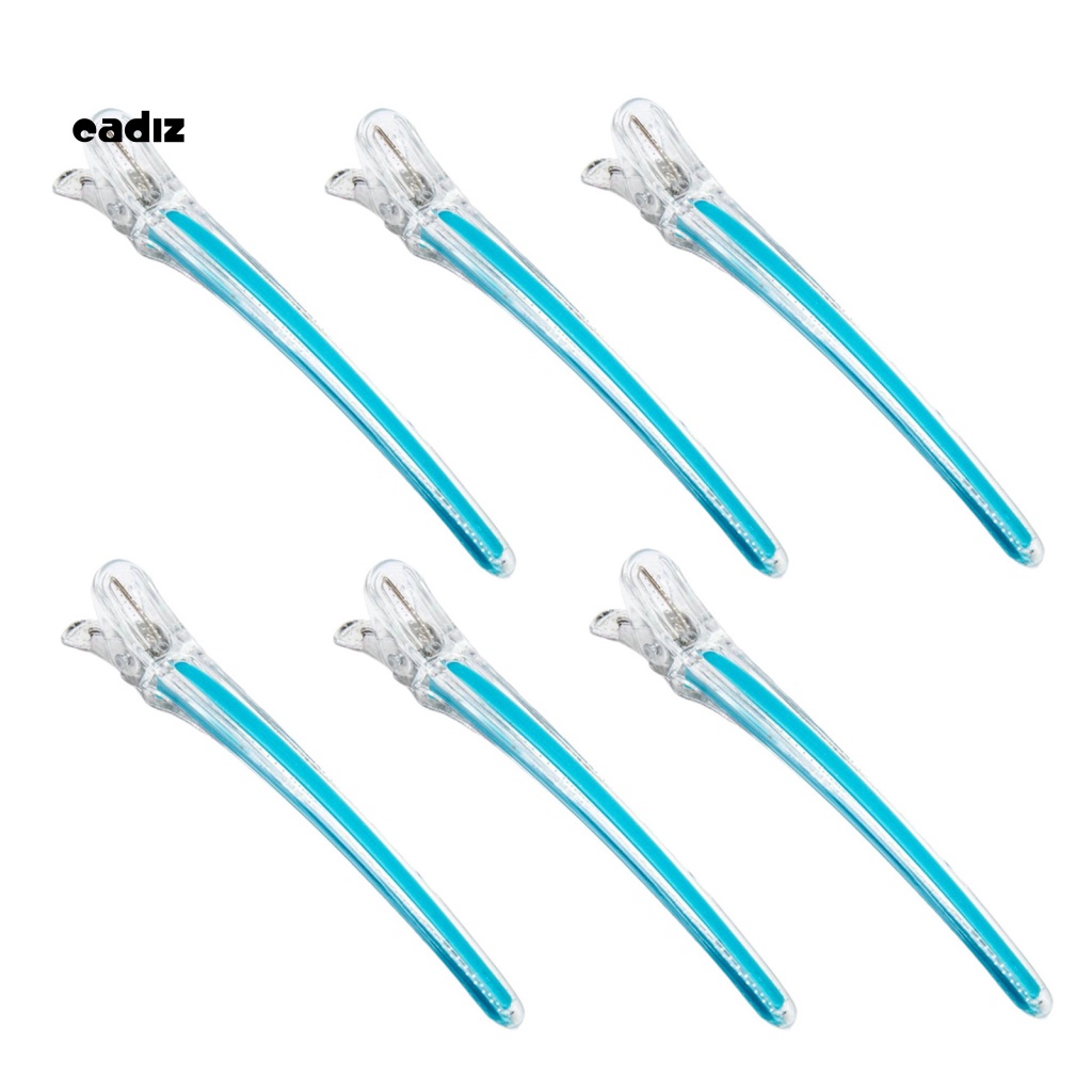 Bộ 6 Kẹp Tóc Bằng Nhôm Màu Sắc Ngọt Ngào Không Để Lại Dấu Vết Tiện Dụng