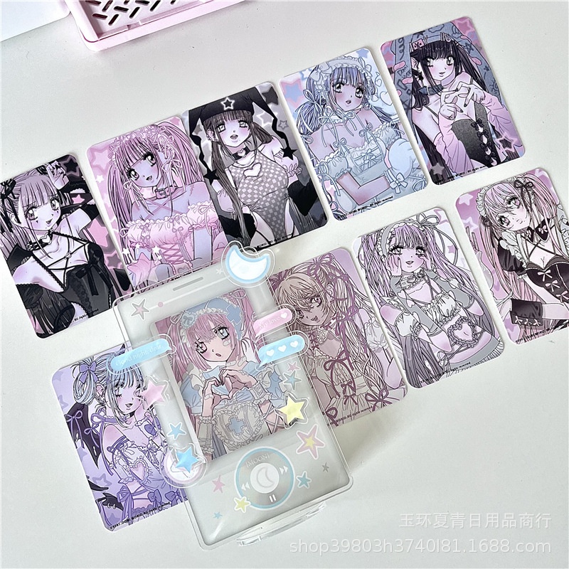 Bộ Bài Hầu Gái Hàn Quốc y2k 3 inch Thẻ