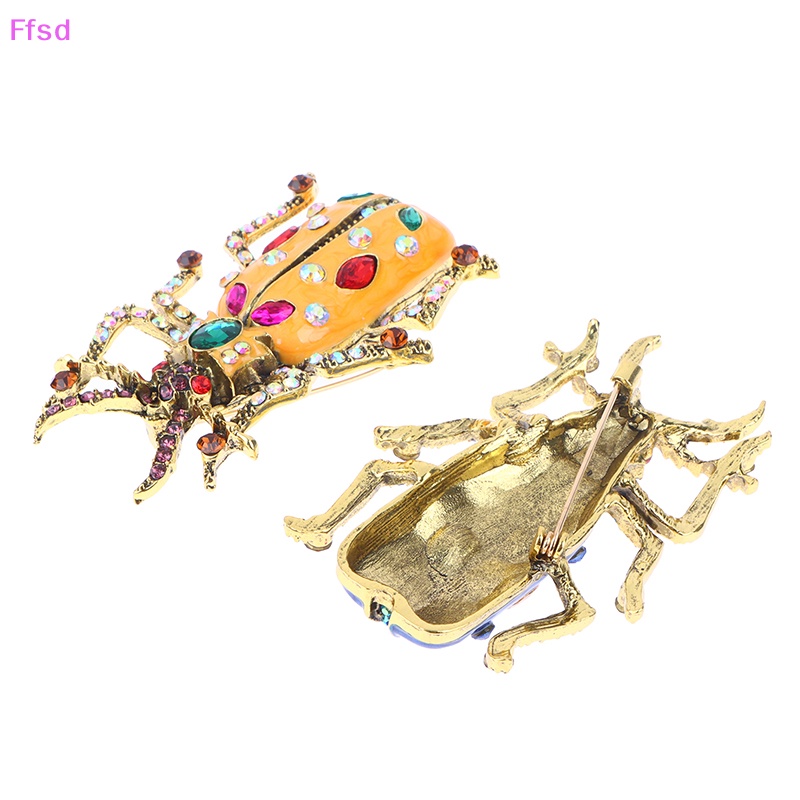 Ghim Cài Áo Hình Bọ Cánh Cứng Tráng Men Thời Trang Mùa Hè Cho Nữ