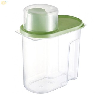 【VARSTR】Food Container Large Plastic Rice Snacks 1x Bean Box Case Cereal Grain