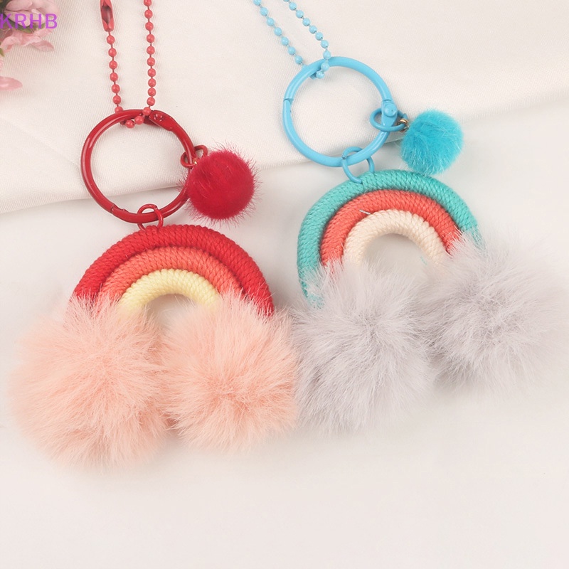 Móc Khóa Dây Bện Hình Mưa Xinh Xắn Mới