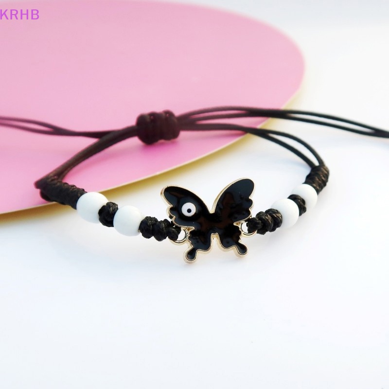 Vòng Đeo Tay Họa Tiết Bướm Hoạt Hình Dễ Thương Bắt Mắt Mới