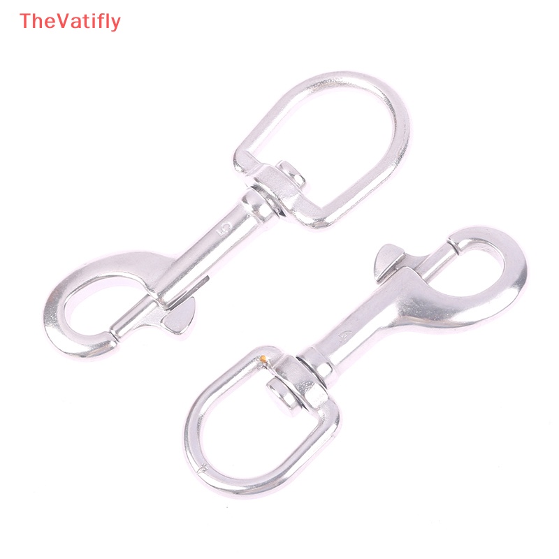 [TheVatifly] Móc Khóa Đơn Bằng Thép Không Gỉ Dạng Xoay