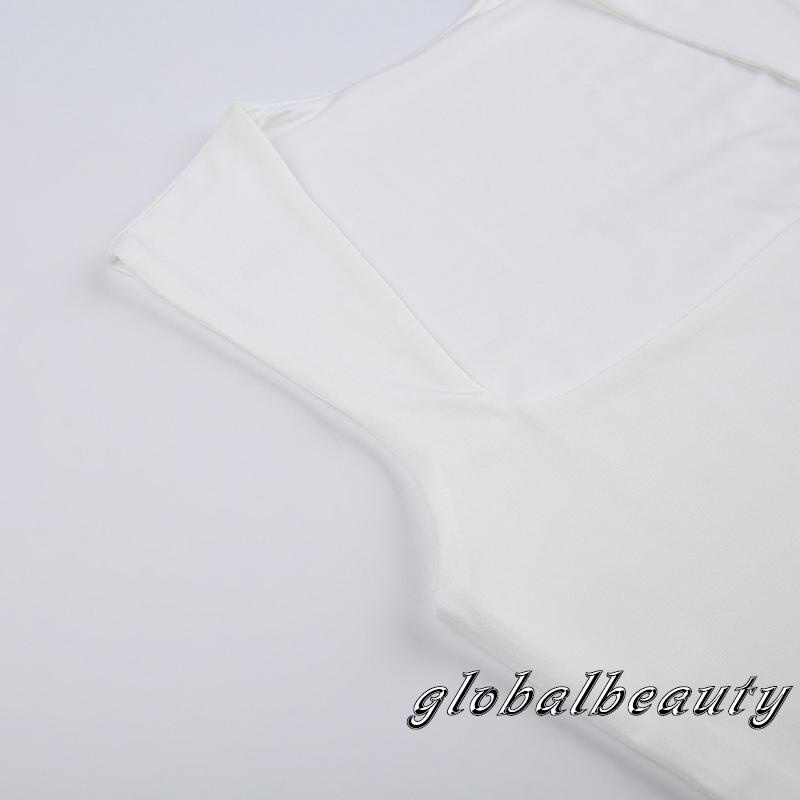 Áo Croptop Sát Nách Cổ Vuông Màu Trơn Thời Trang Cho Nữ