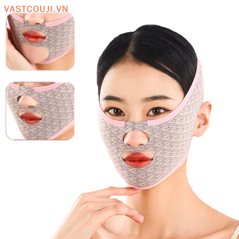 Đai Đeo Nâng Cơ Mặt Tạo Cằm Chữ V Thon Gọn VASTJI