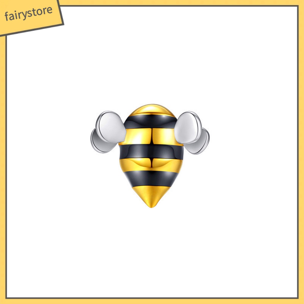 1 Đôi Bông Tai Hình Con Ong Bằng Hợp Kim Thời Trang Dành Cho Nữ