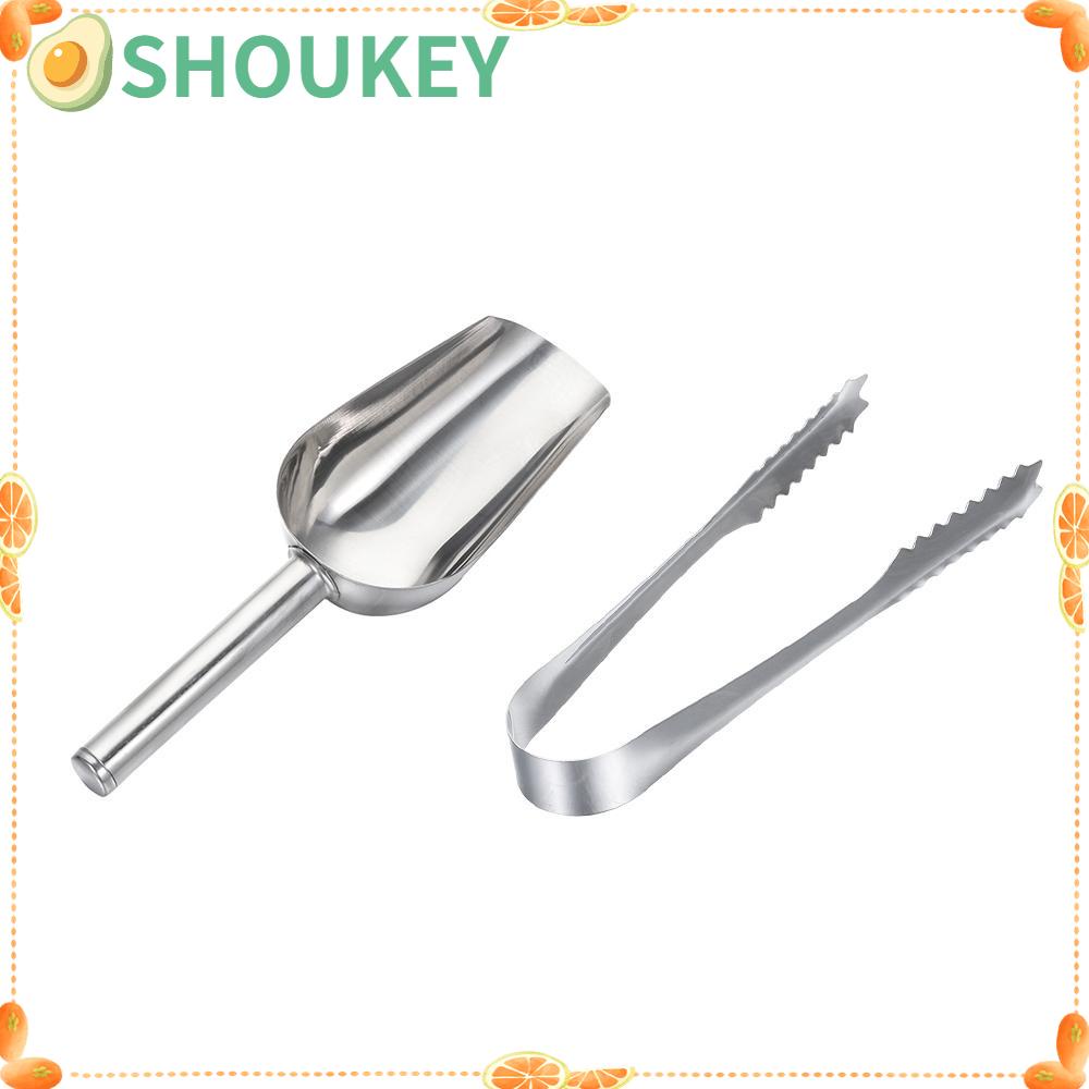 Muỗng Múc Đá Bằng Thép Không Gỉ Tiện Dụng