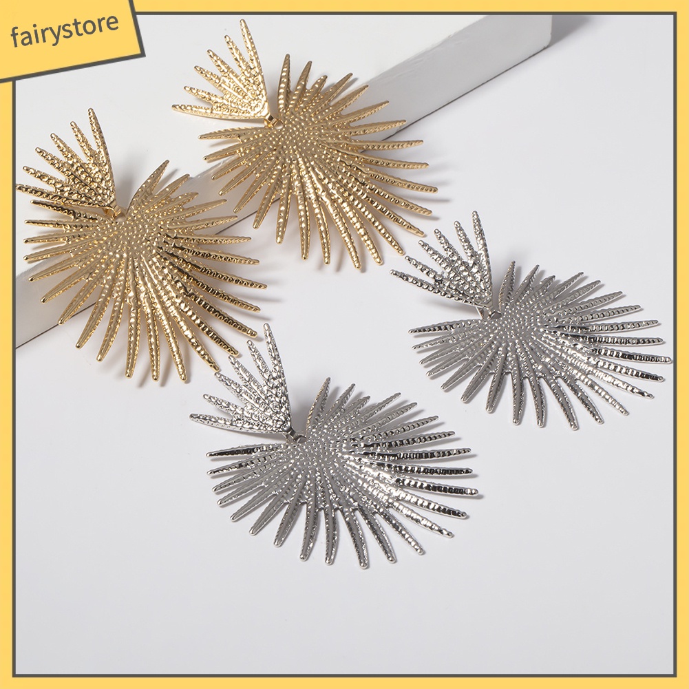 Khuyên Tai Hình Quạt / Trái Tim Vintage Cho Nữ