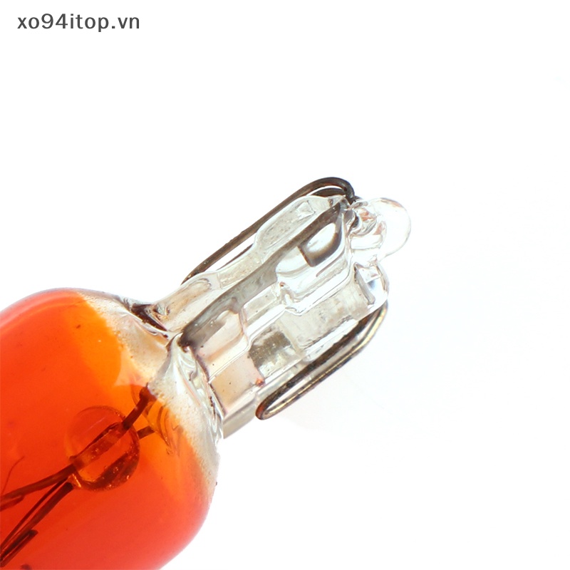 Set 10 Bóng Đèn T10 W5W 12V 5W W2.1x9.5D Ánh Sáng Trắng Dành Cho Ô Tô