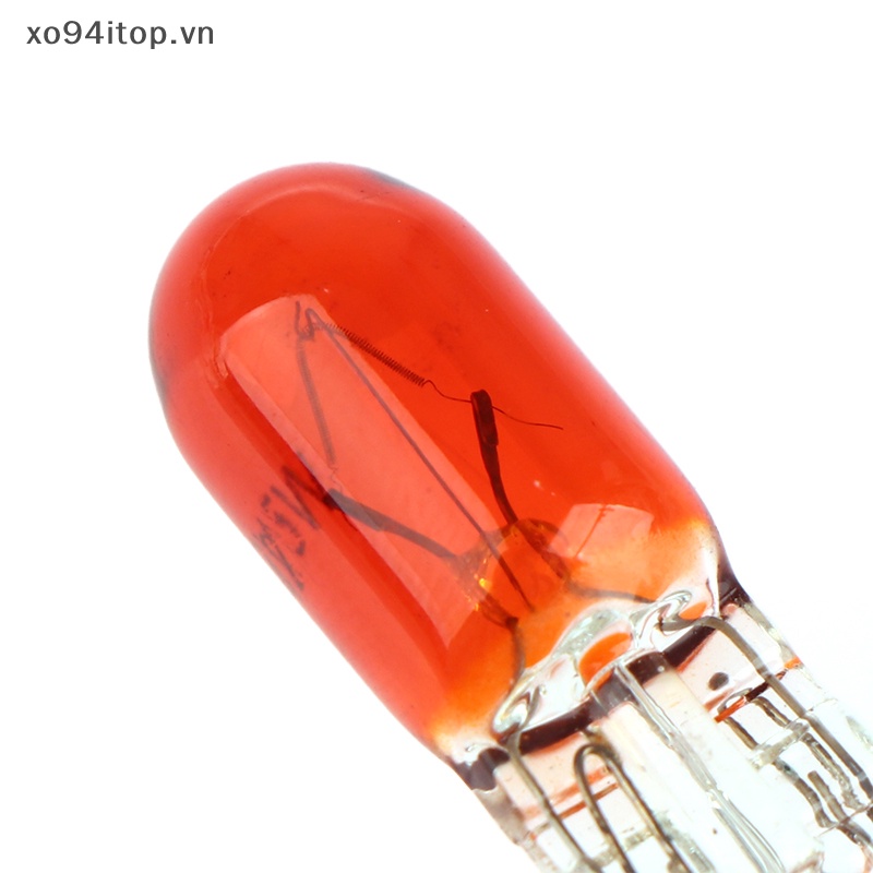 Set 10 Bóng Đèn T10 W5W 12V 5W W2.1x9.5D Ánh Sáng Trắng Dành Cho Ô Tô