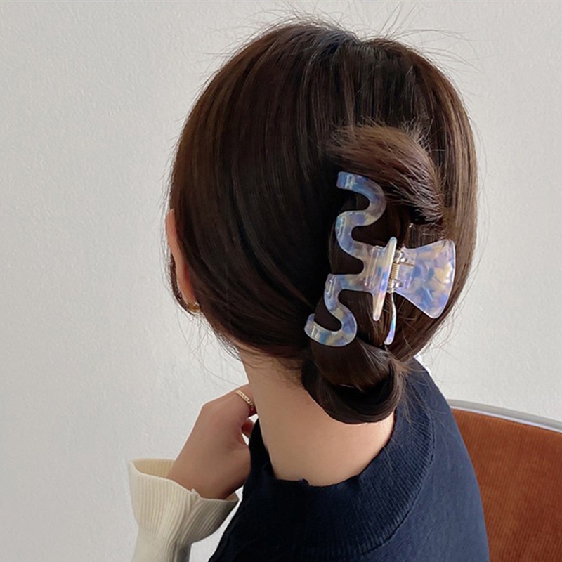 Ygt Kẹp Tóc Càng Cua Hình Chữ M Cỡ Lớn Phong Cách Hàn Quốc Thời Trang Cho Nữ