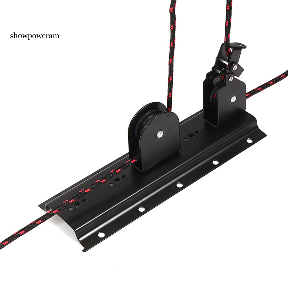 Móc Ròng Rọc Treo Xe Đạp Bằng Kim Loại Tiện Dụng