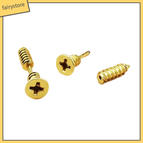 Bông Tai Đinh Tán Bằng Thép Không Gỉ Độc Đáo Phong Cách Punk Gothic