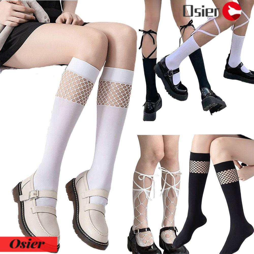 Vớ Lưới Đan Chéo Siêu Mỏng Phong Cách Lolita Thời Trang Mùa Hè 1