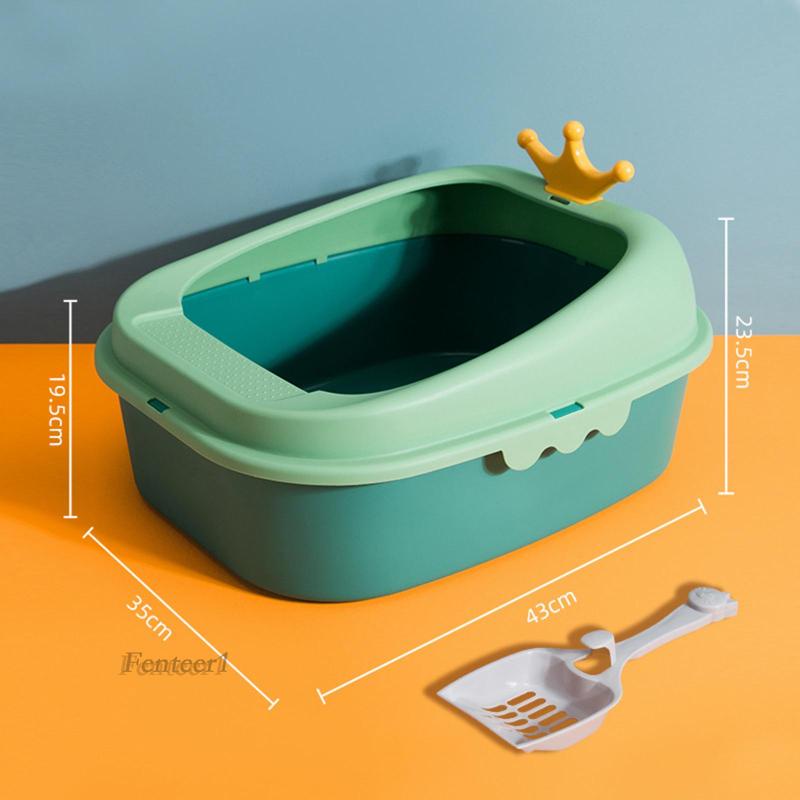 [Fenteer1] Khay Đinh Tán Sâu Cho Thú Cưng Nhỏ Dễ Lau Chùi