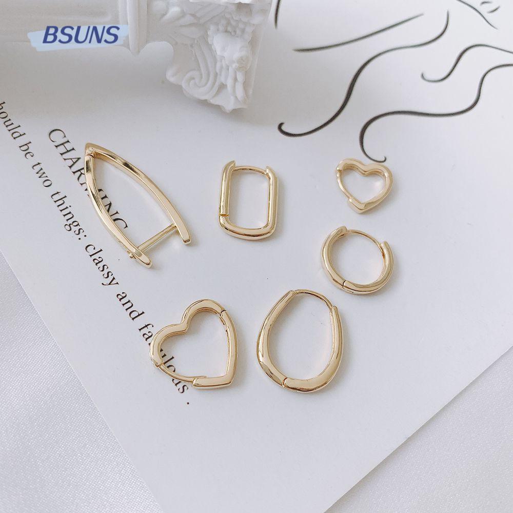 Khuyên Tai Nữ Hình Trái Tim Thanh Lịch