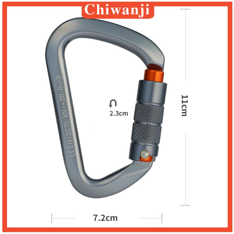 Móc Khóa Carabiner Dùng Đi Cắm Trại / Leo Núi Tiện Dụng