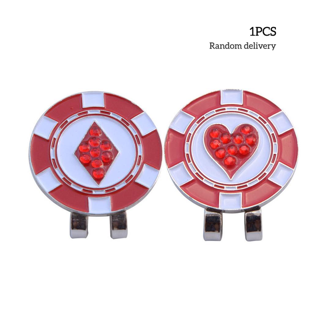 Kẹp Đánh Dấu Bóng Golf Hình Trái Tim / Thoi Có Thể Tháo Rời Tinh Tế Sáng Tạo Cho Nam Và Nữ