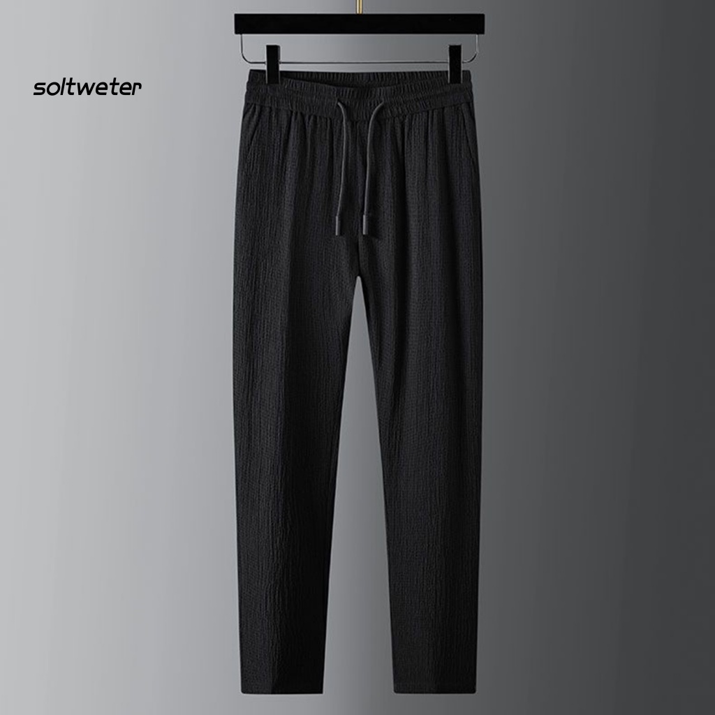 1 Bộ Áo Sơ Mi Cổ Đứng Phối Quần Dài Màu Trơn Đính Một Hàng Khuy Kiểu Đường Phố Thời Trang Mùa Thu Cho Nam