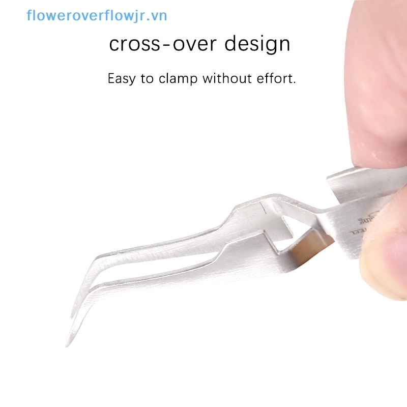 Nhíp Nhổ Lông Mèo Chuyên Nghiệp Bằng Thép Không Gỉ 2 Trong 1