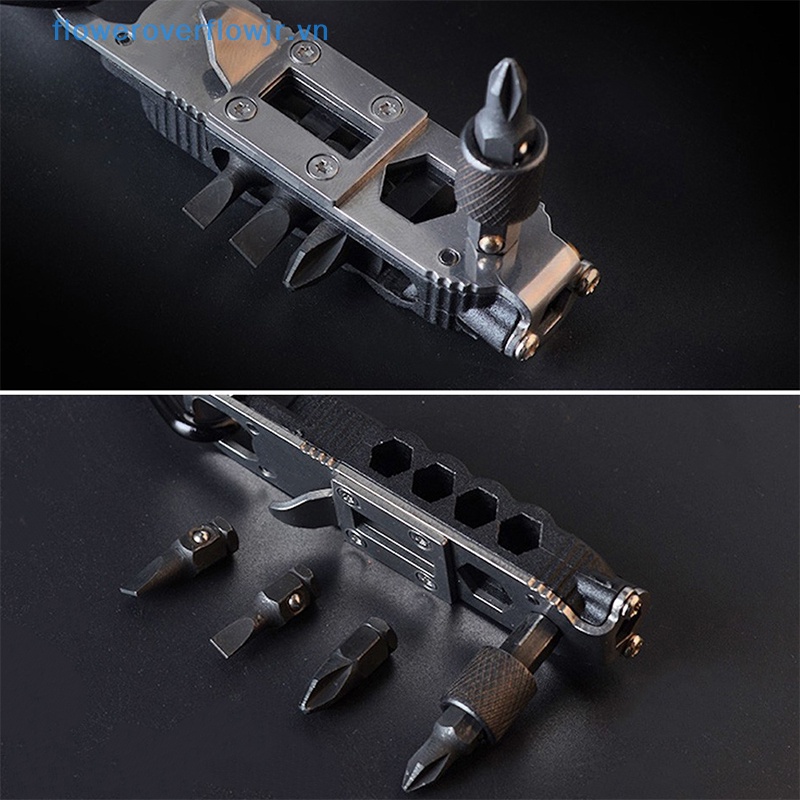 Dụng Cụ Móc Khóa Mini al Bằng Thép Không Gỉ Bỏ Túi Tiện Dụng