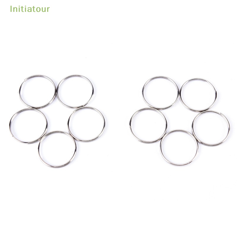 Set 10 Vòng Thép Niken Chuyên Dụng Cho Móc Khóa