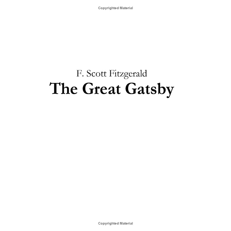 The Great Gatsby - Vintage Classic Library