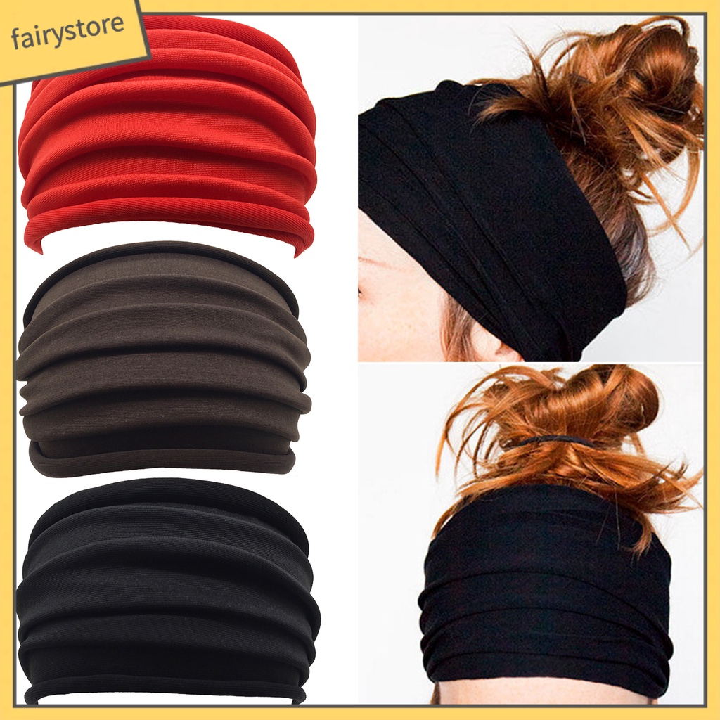 Băng Đô Bản Rộng Co Giãn Chống Trượt Có Thể Gấp Lại Để Tập Yoga