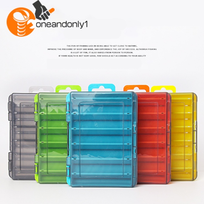 Hộp Đựng Mồi Câu Cá Giả Hai Mặt Hình Chữ U Đa Năng