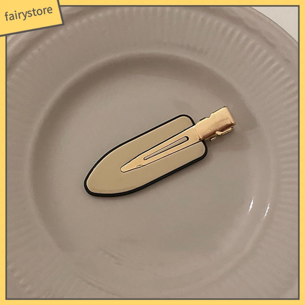 Kẹp Tóc Không Đường May Chống Trượt Phong Cách Hàn Quốc