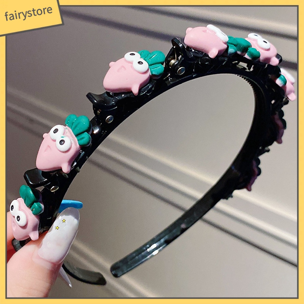 Băng Đô Cài Tóc Đính Hoa Phong Cách Hàn Quốc Tinh Tế Cho Bé Gái