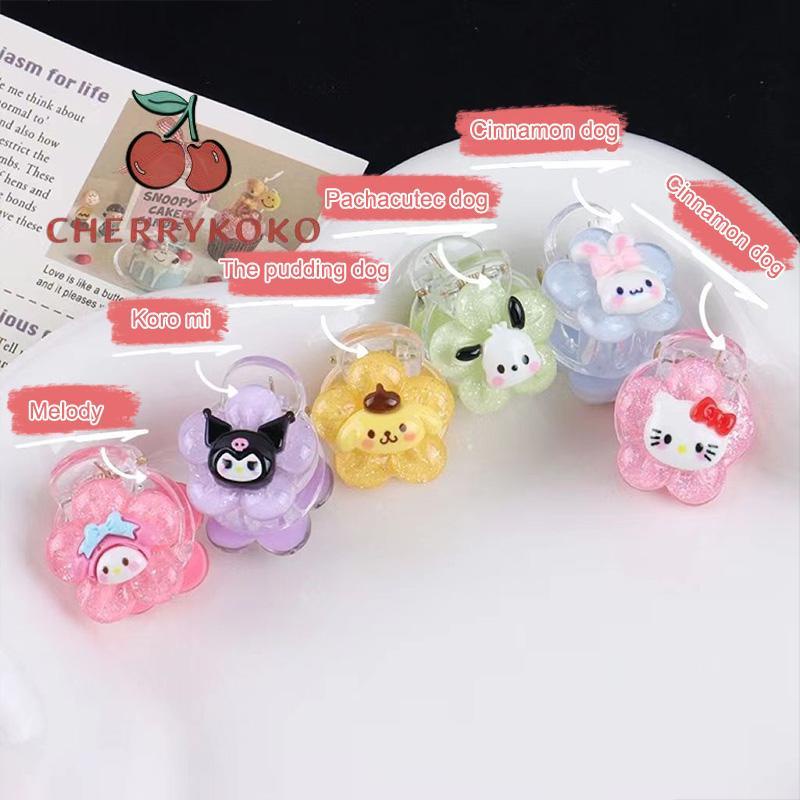 🍒🍒CHERRYKOKO Kẹp TóC HìNh Chú CúN Dễ Acrylic Thương ThờI Trang Cho Nữ